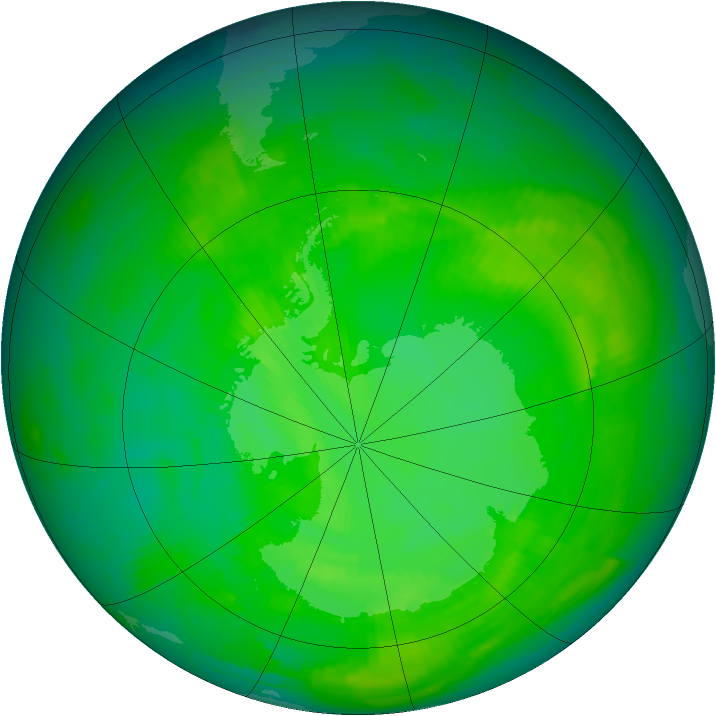 Ozone Map 1979-12-07